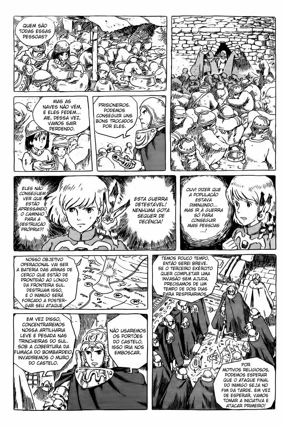 Read Kaze no Tani no Nausicaä (PT) Manga Online