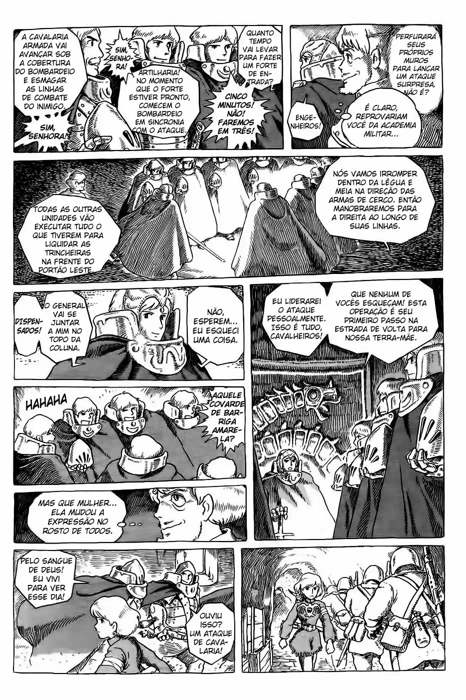 Read Kaze no Tani no Nausicaä (PT) Manga Online