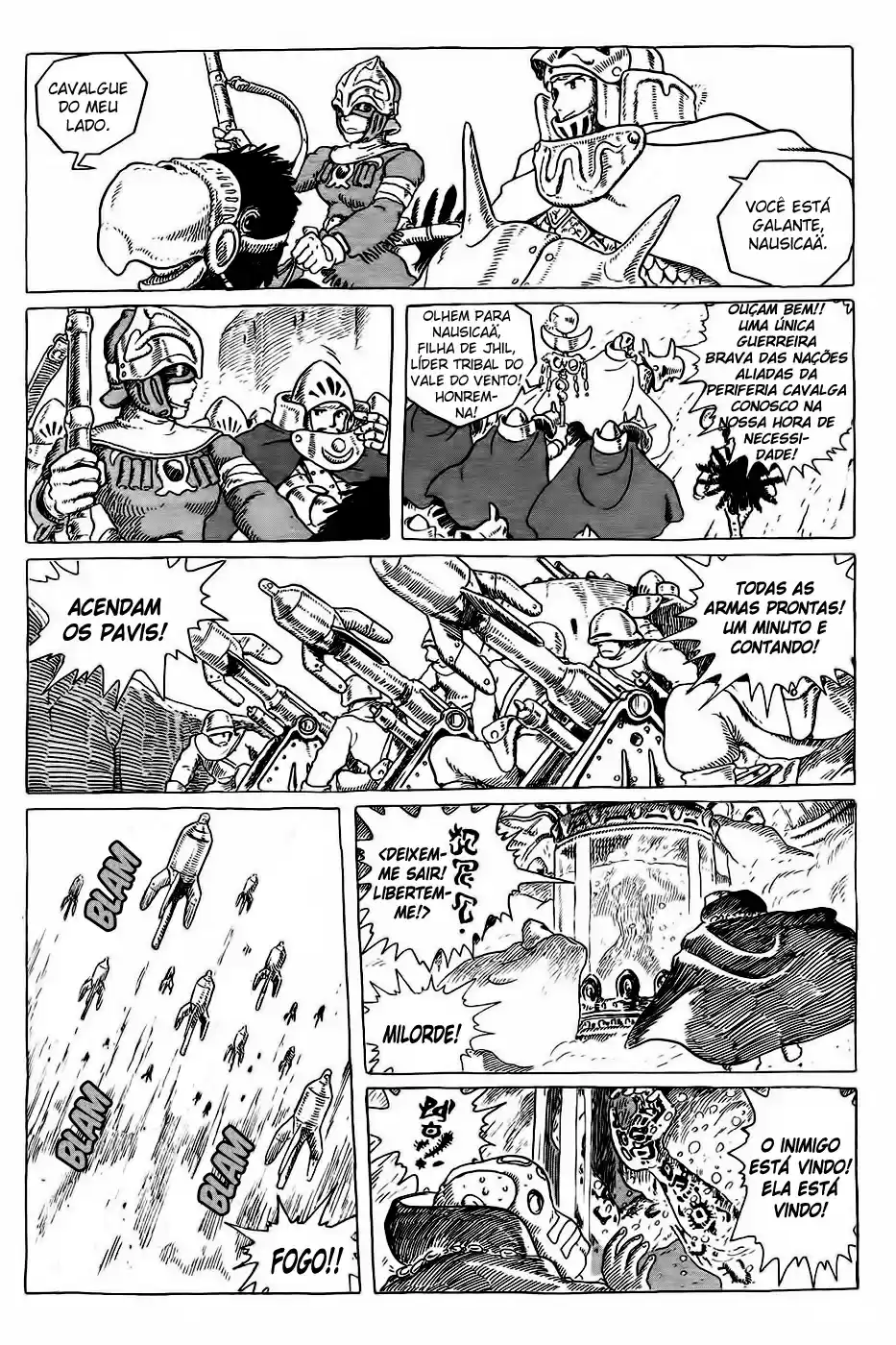 Read Kaze no Tani no Nausicaä (PT) Manga Online