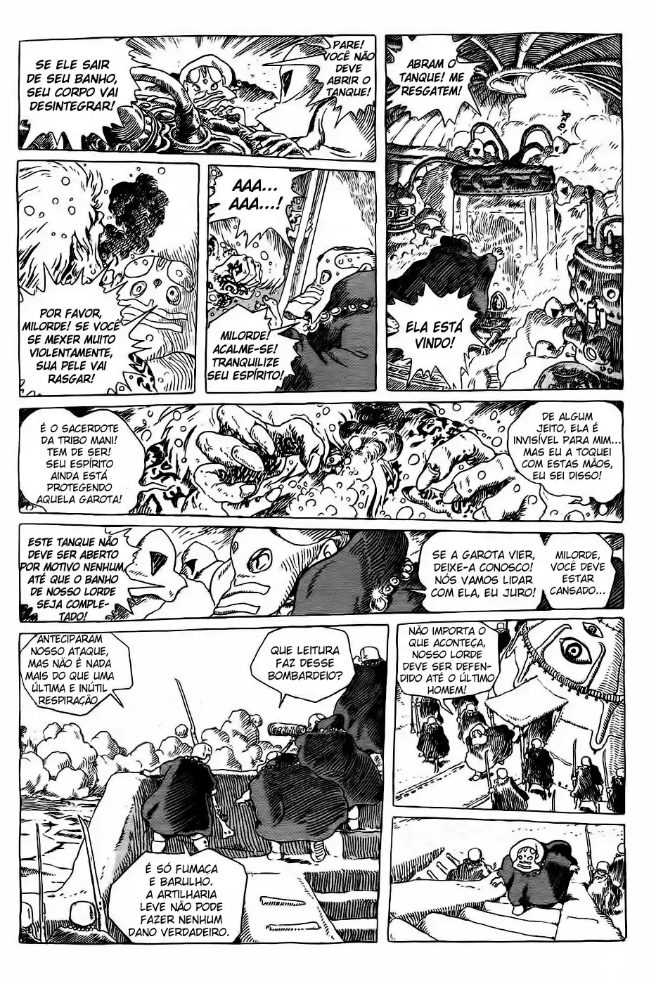 Read Kaze no Tani no Nausicaä (PT) Manga Online