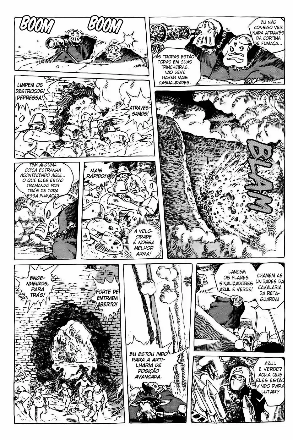 Read Kaze no Tani no Nausicaä (PT) Manga Online