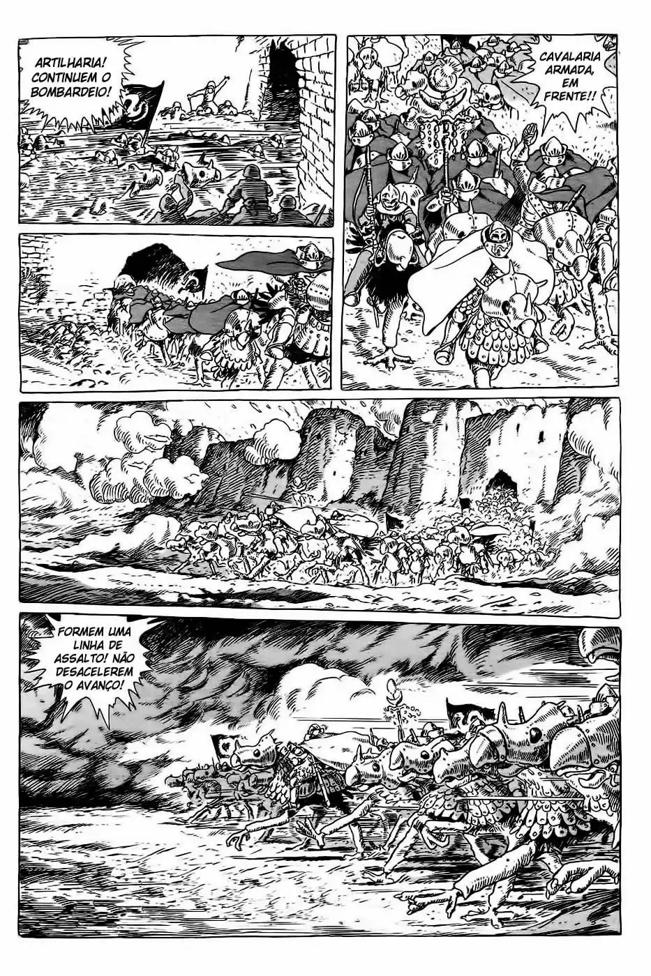 Read Kaze no Tani no Nausicaä (PT) Manga Online