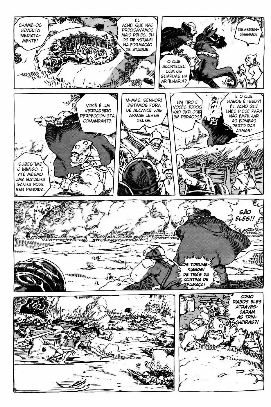 Read Kaze no Tani no Nausicaä (PT) Manga Online