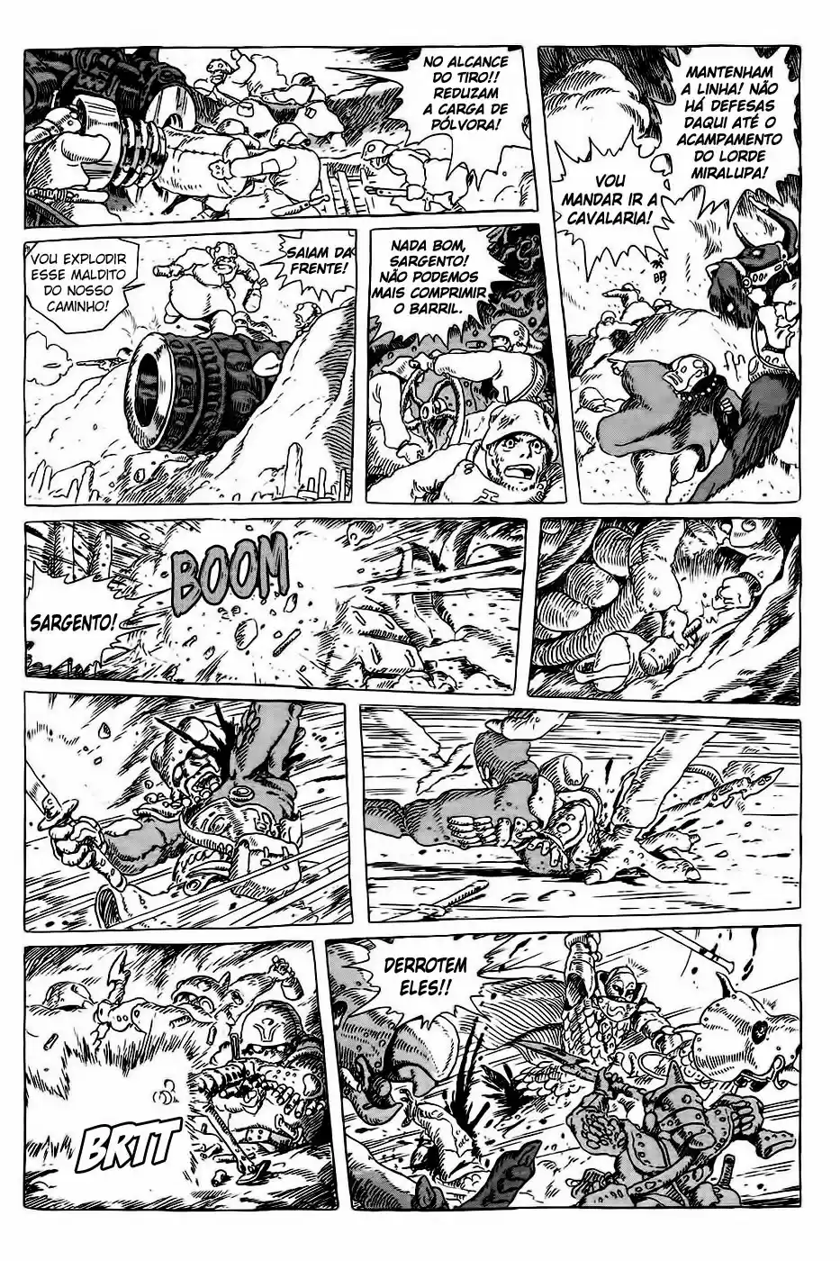 Read Kaze no Tani no Nausicaä (PT) Manga Online