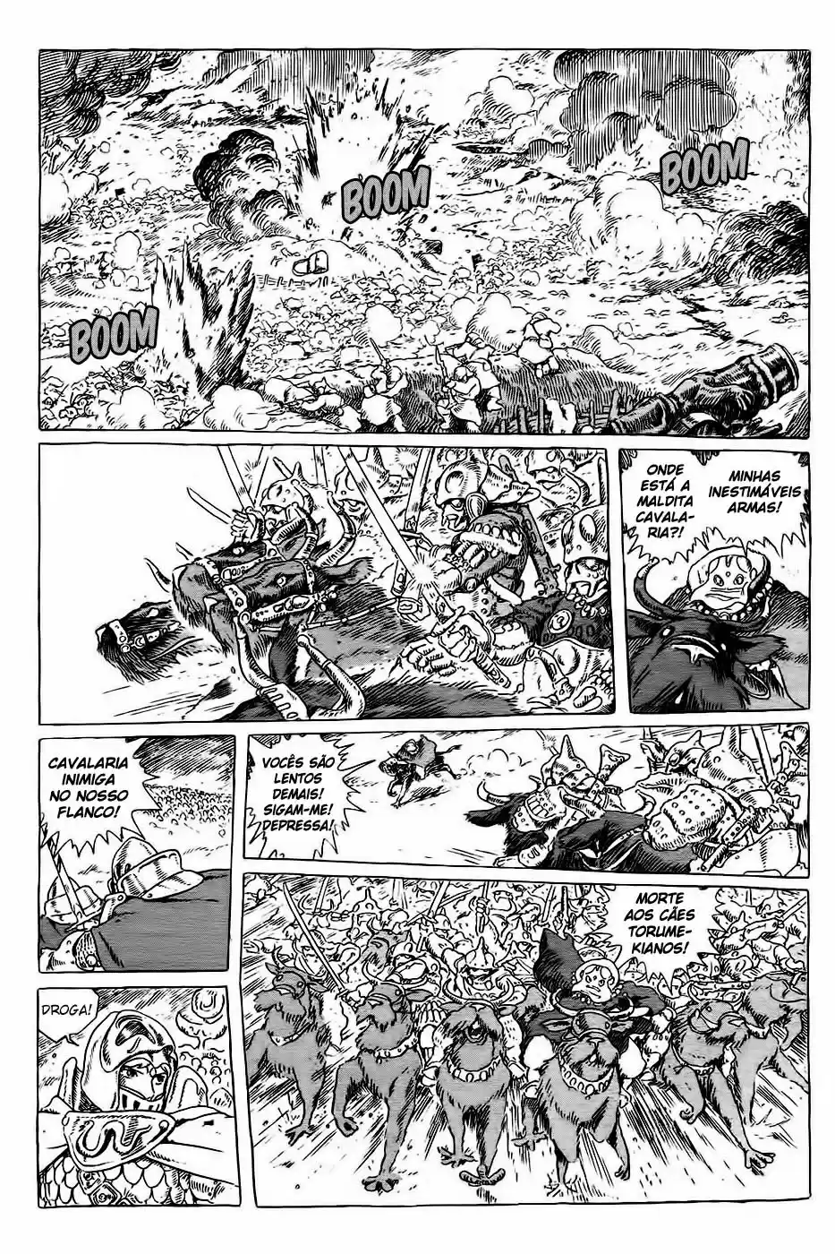 Read Kaze no Tani no Nausicaä (PT) Manga Online