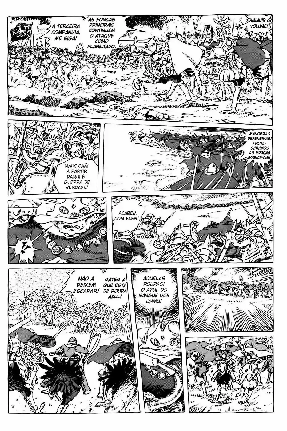 Read Kaze no Tani no Nausicaä (PT) Manga Online