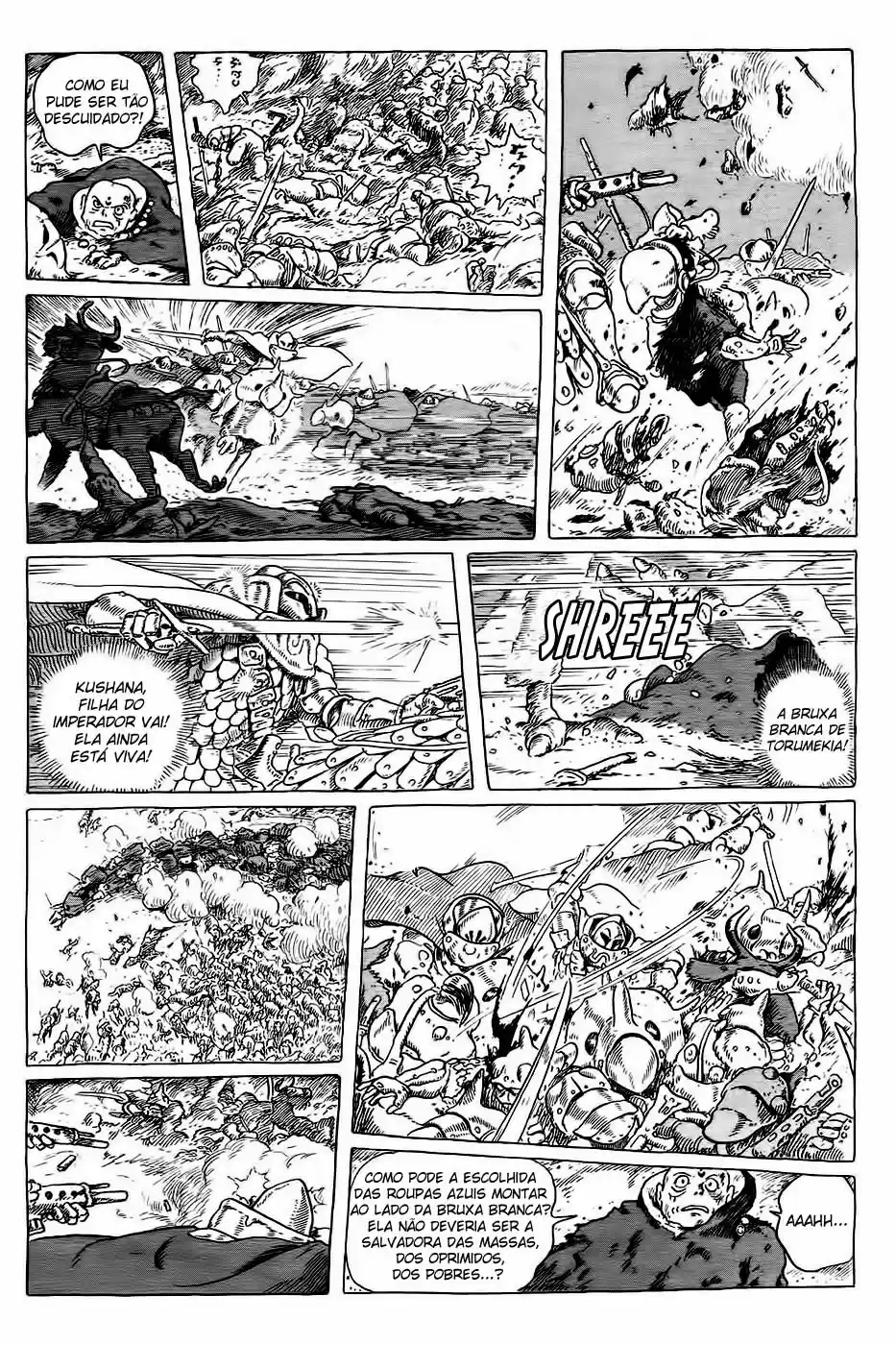 Read Kaze no Tani no Nausicaä (PT) Manga Online