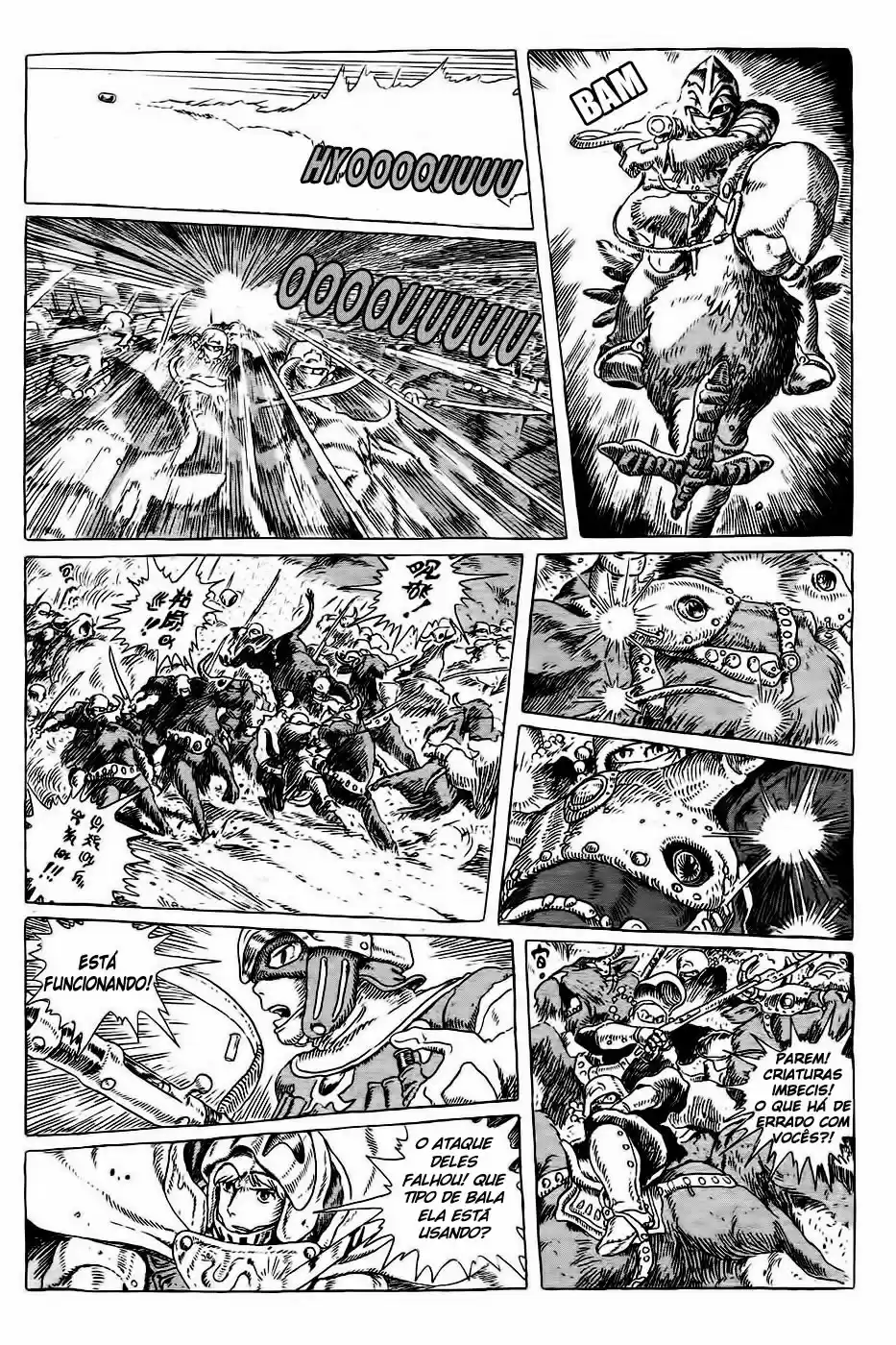 Read Kaze no Tani no Nausicaä (PT) Manga Online