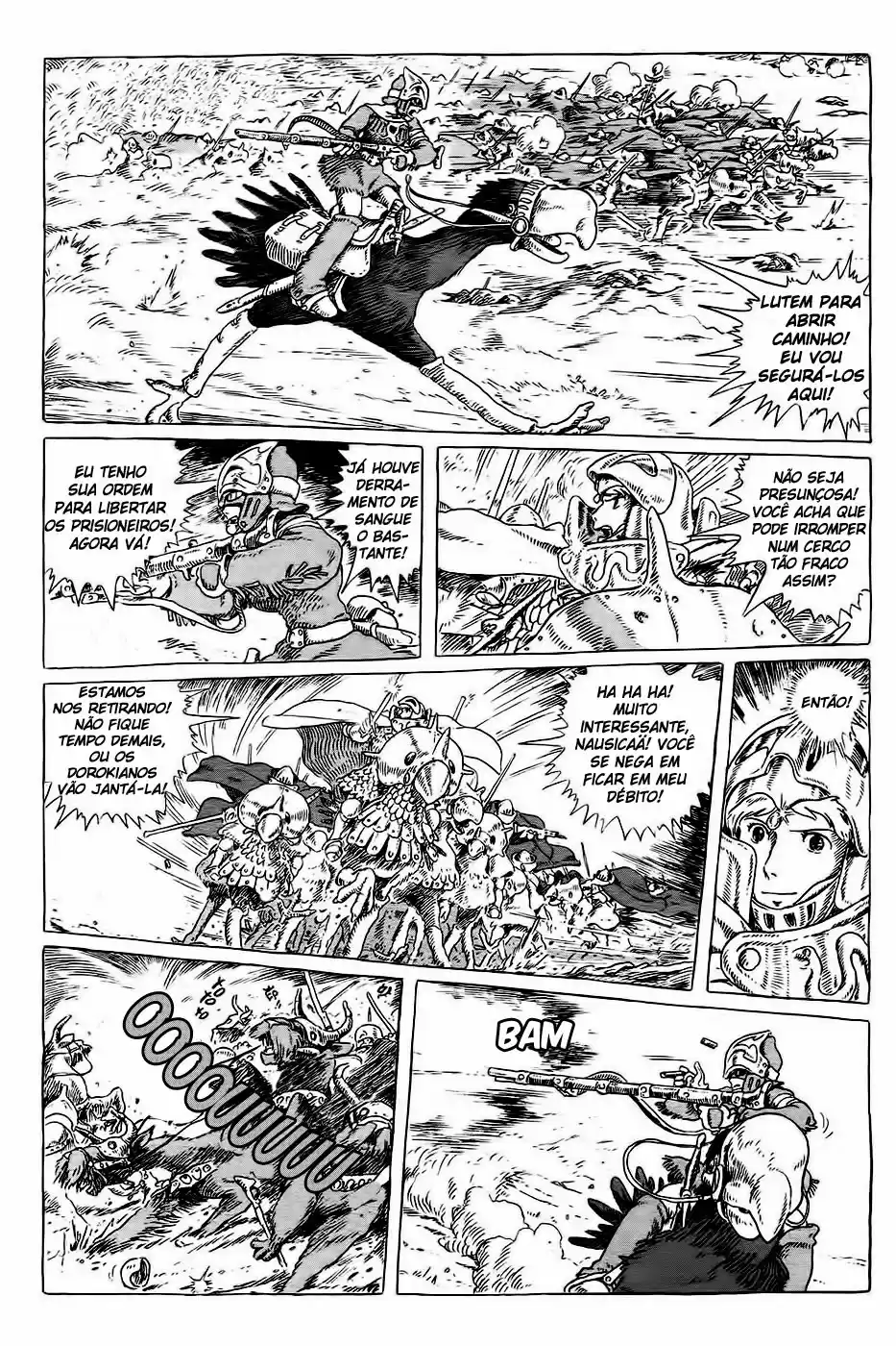 Read Kaze no Tani no Nausicaä (PT) Manga Online