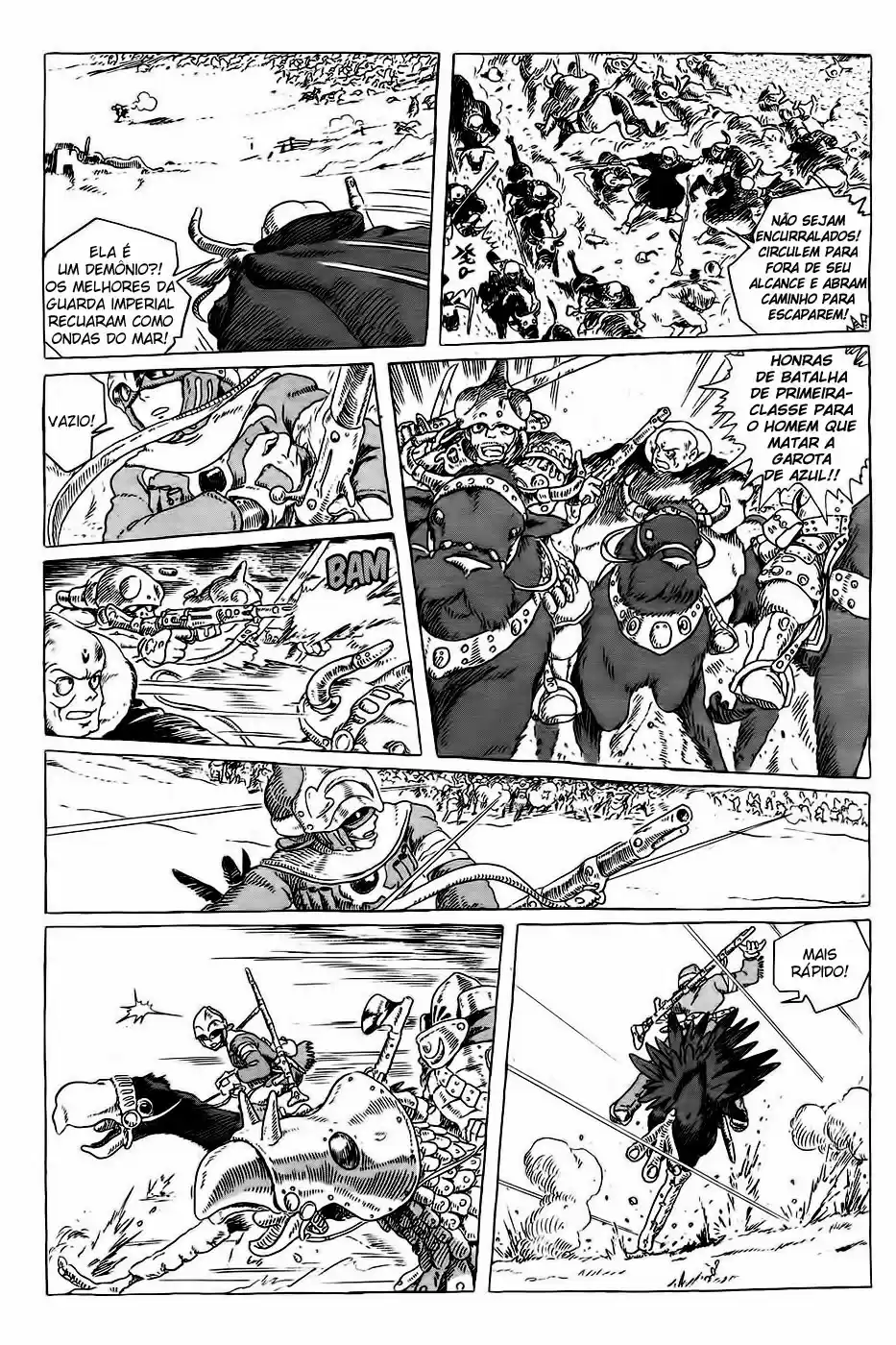 Read Kaze no Tani no Nausicaä (PT) Manga Online