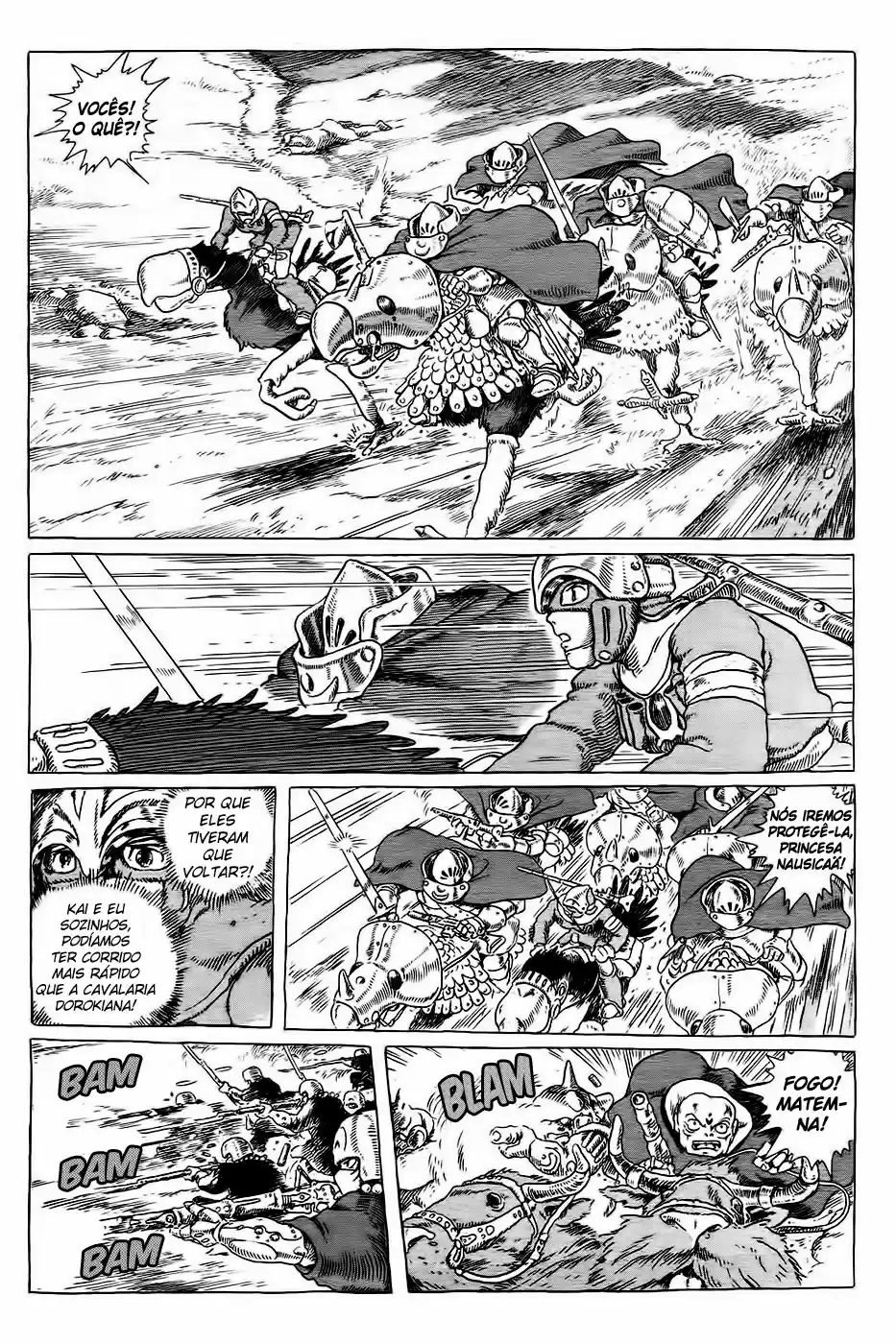 Read Kaze no Tani no Nausicaä (PT) Manga Online