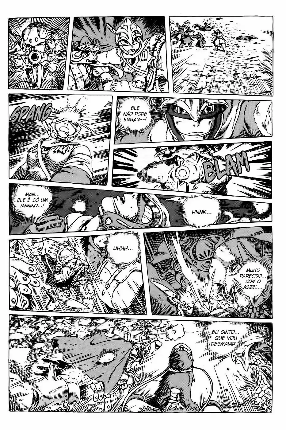 Read Kaze no Tani no Nausicaä (PT) Manga Online