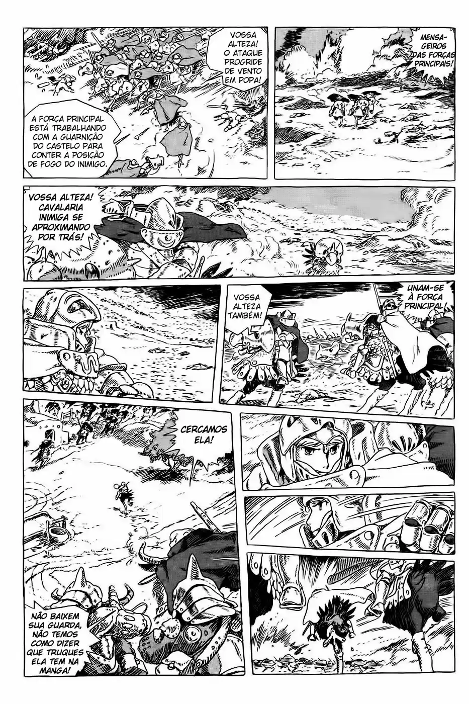 Read Kaze no Tani no Nausicaä (PT) Manga Online
