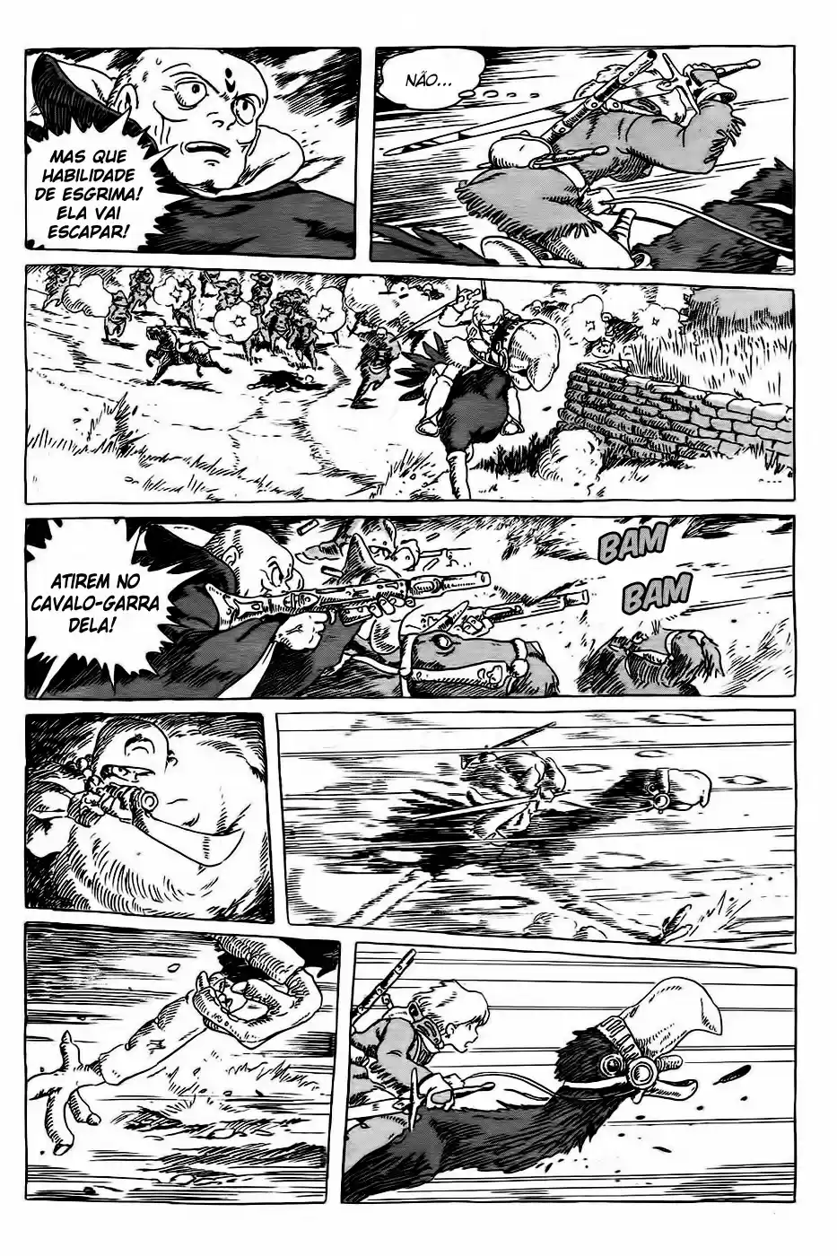 Read Kaze no Tani no Nausicaä (PT) Manga Online