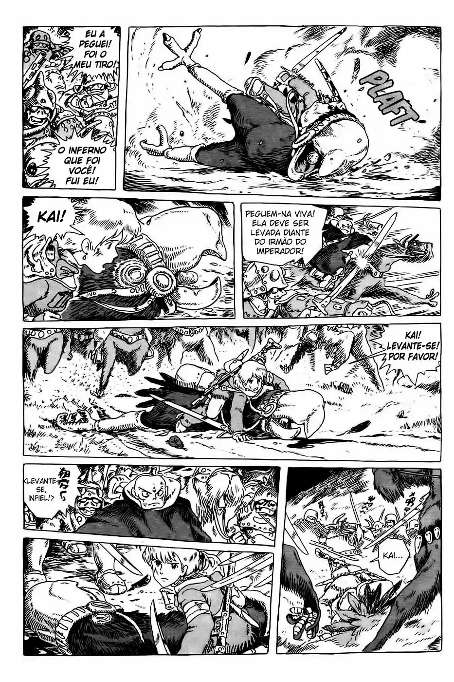 Read Kaze no Tani no Nausicaä (PT) Manga Online