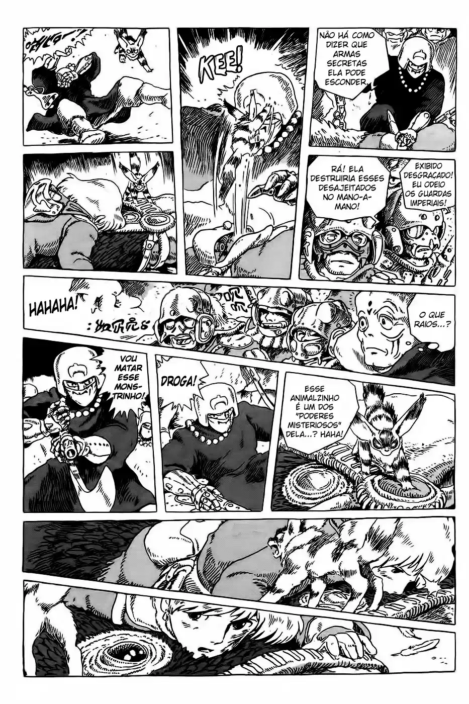 Read Kaze no Tani no Nausicaä (PT) Manga Online