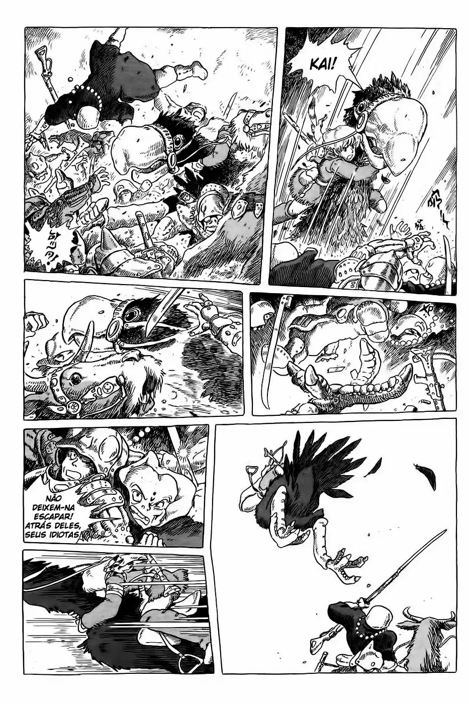 Read Kaze no Tani no Nausicaä (PT) Manga Online