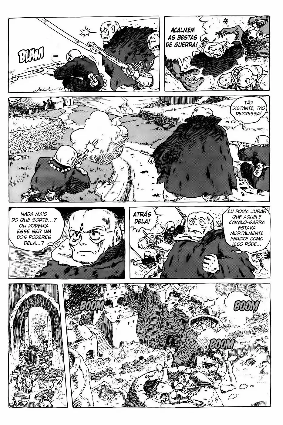 Read Kaze no Tani no Nausicaä (PT) Manga Online
