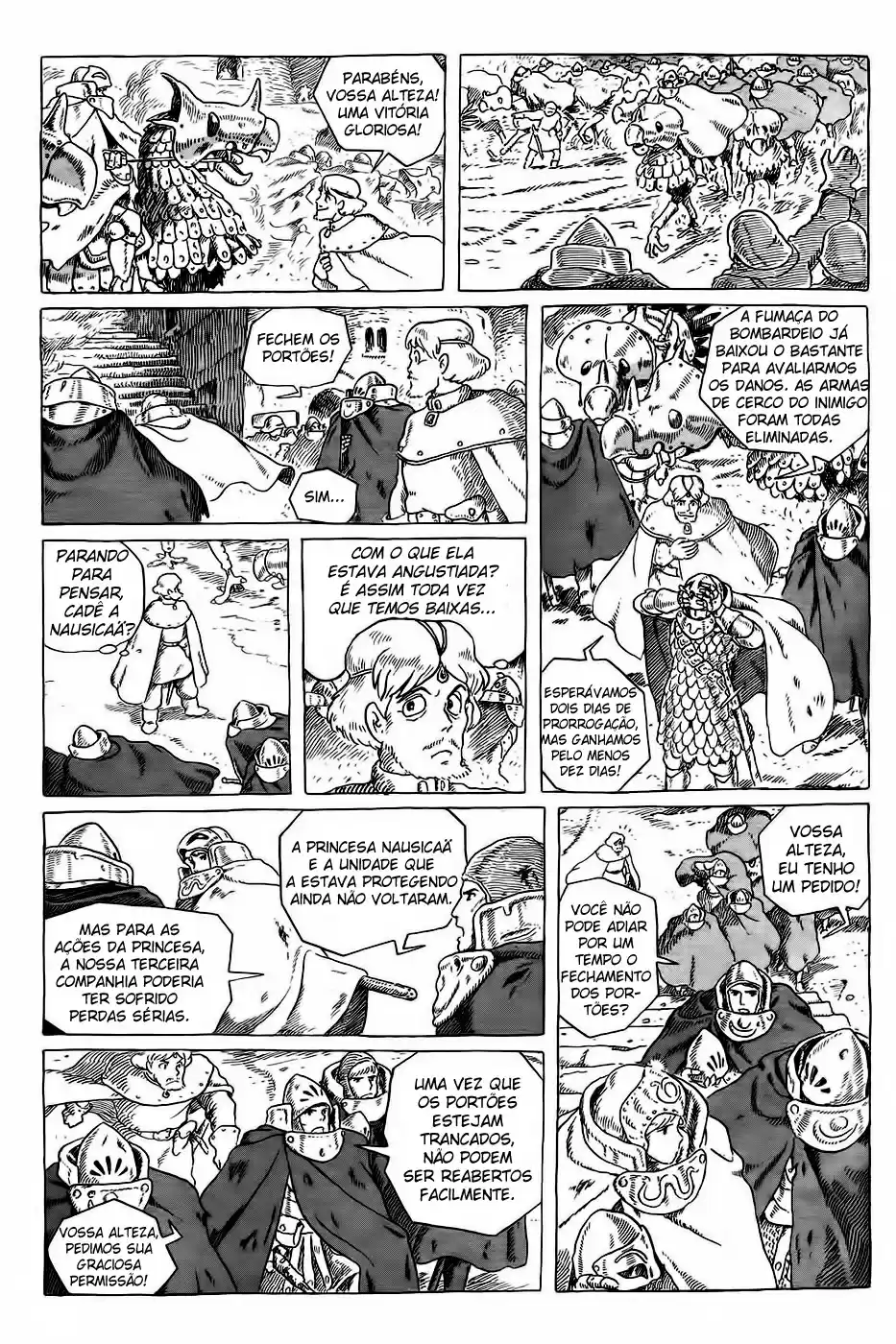 Read Kaze no Tani no Nausicaä (PT) Manga Online