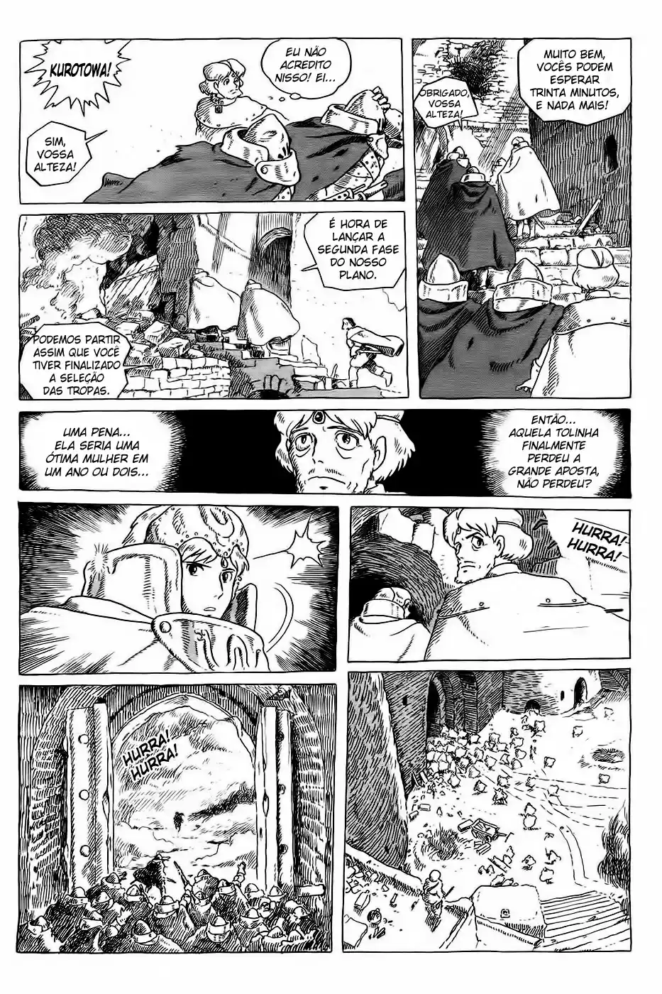 Read Kaze no Tani no Nausicaä (PT) Manga Online