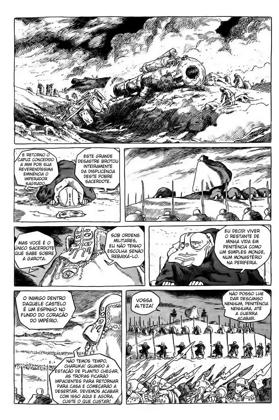 Read Kaze no Tani no Nausicaä (PT) Manga Online