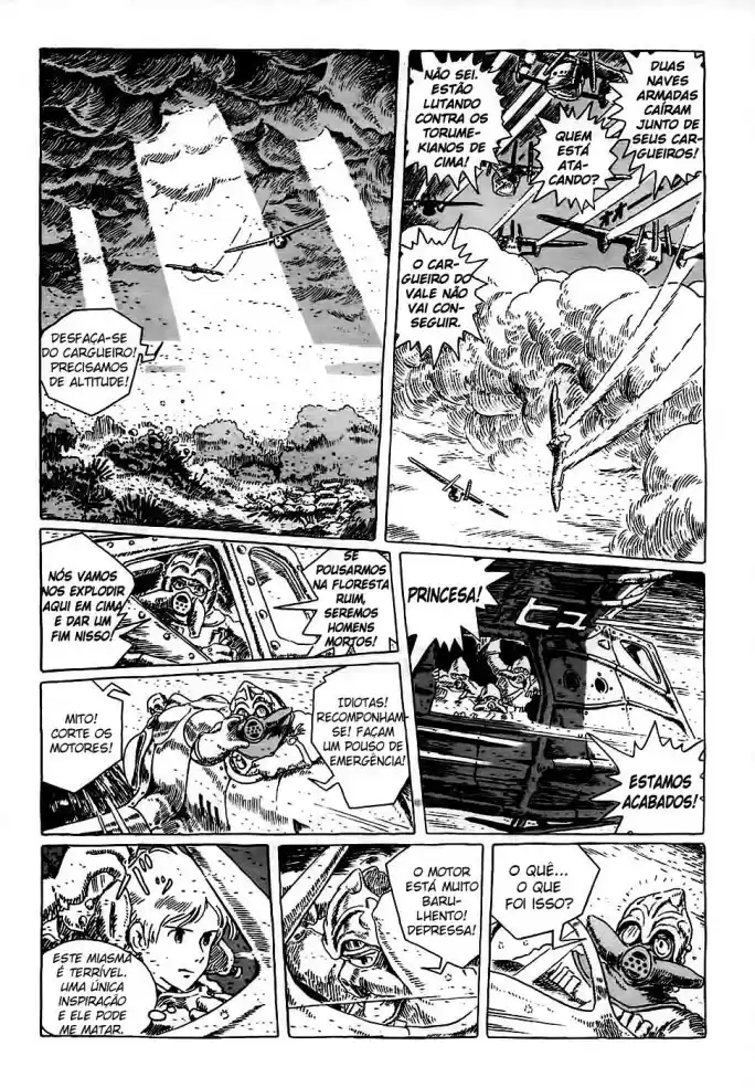 Read Kaze no Tani no Nausicaä (PT) Manga Online