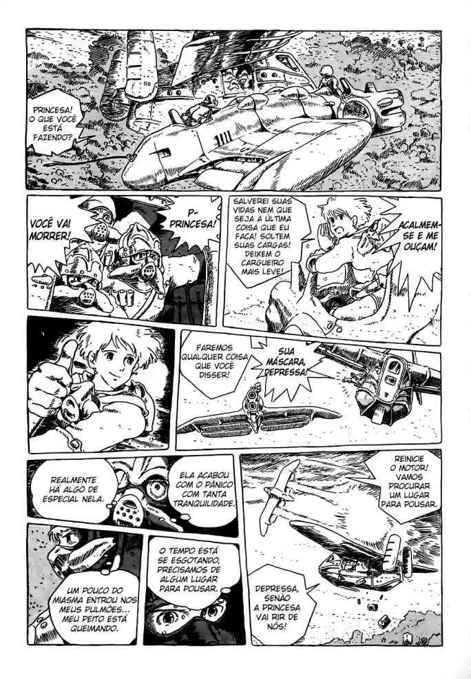 Read Kaze no Tani no Nausicaä (PT) Manga Online