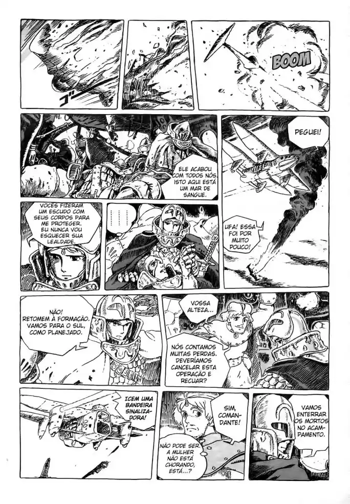Read Kaze no Tani no Nausicaä (PT) Manga Online