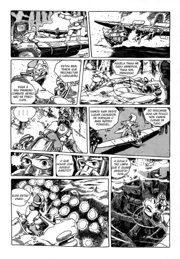 Read Kaze no Tani no Nausicaä (PT) Manga Online