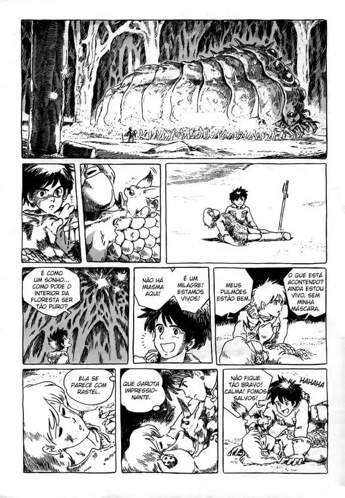Read Kaze no Tani no Nausicaä (PT) Manga Online