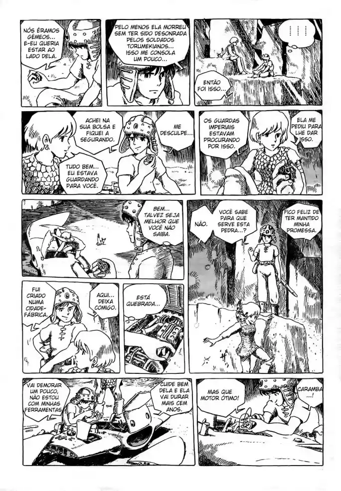 Read Kaze no Tani no Nausicaä (PT) Manga Online