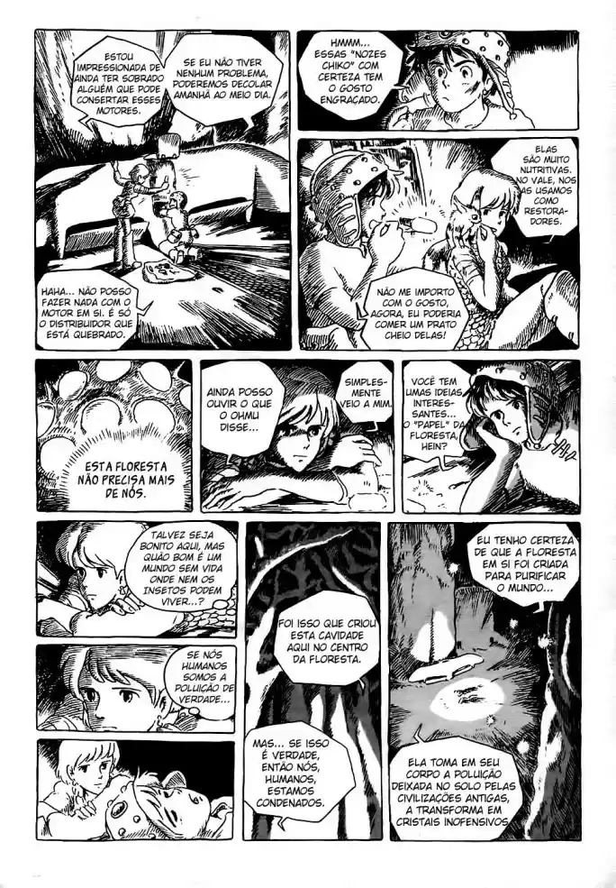 Read Kaze no Tani no Nausicaä (PT) Manga Online