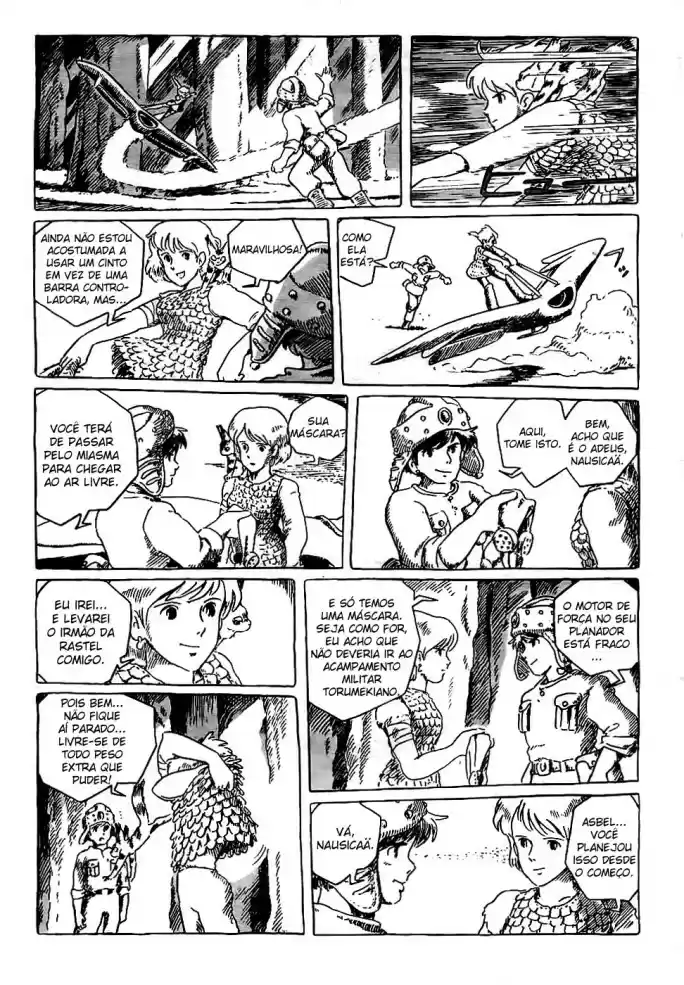 Read Kaze no Tani no Nausicaä (PT) Manga Online