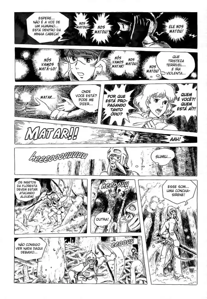 Read Kaze no Tani no Nausicaä (PT) Manga Online