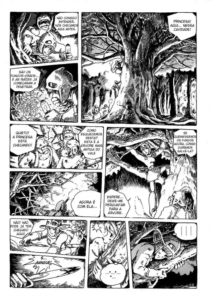 Read Kaze no Tani no Nausicaä (PT) Manga Online