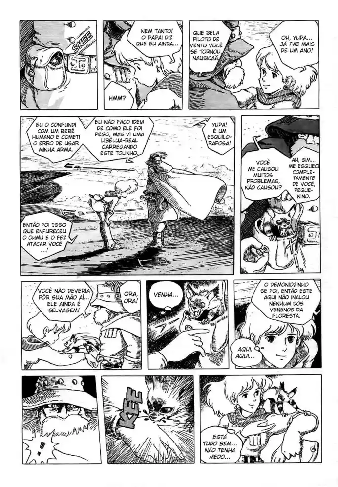 Read Kaze no Tani no Nausicaä (PT) Manga Online