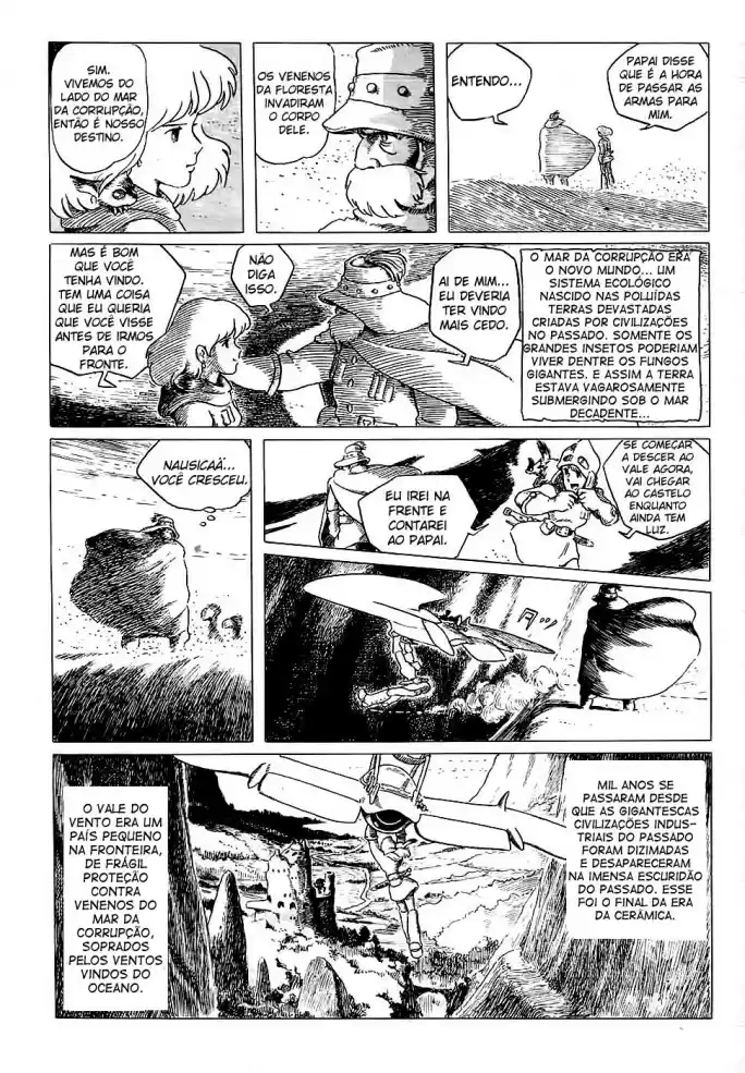 Read Kaze no Tani no Nausicaä (PT) Manga Online