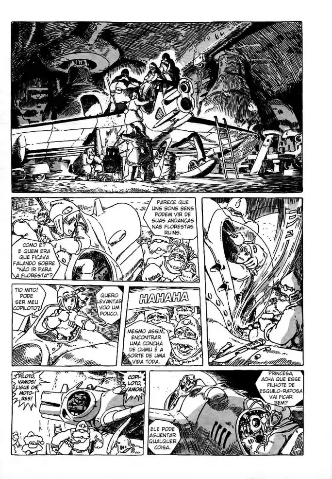 Read Kaze no Tani no Nausicaä (PT) Manga Online