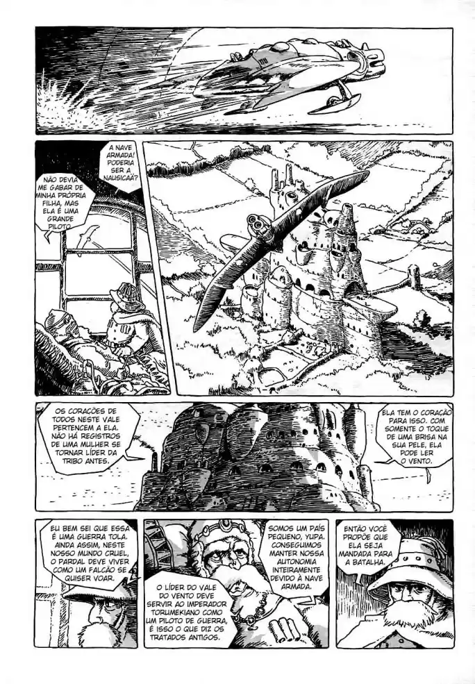 Read Kaze no Tani no Nausicaä (PT) Manga Online