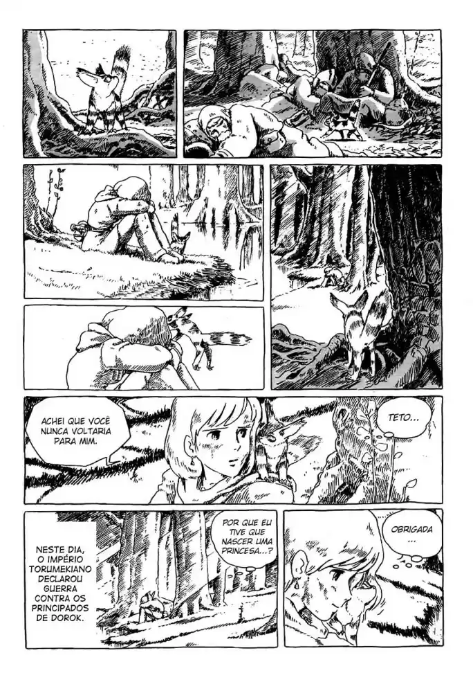 Read Kaze no Tani no Nausicaä (PT) Manga Online