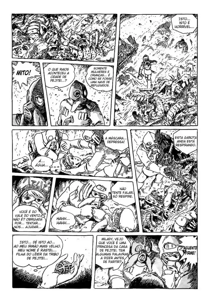 Read Kaze no Tani no Nausicaä (PT) Manga Online