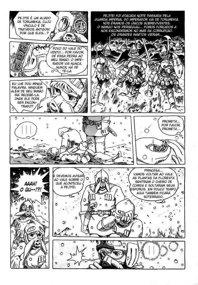 Read Kaze no Tani no Nausicaä (PT) Manga Online