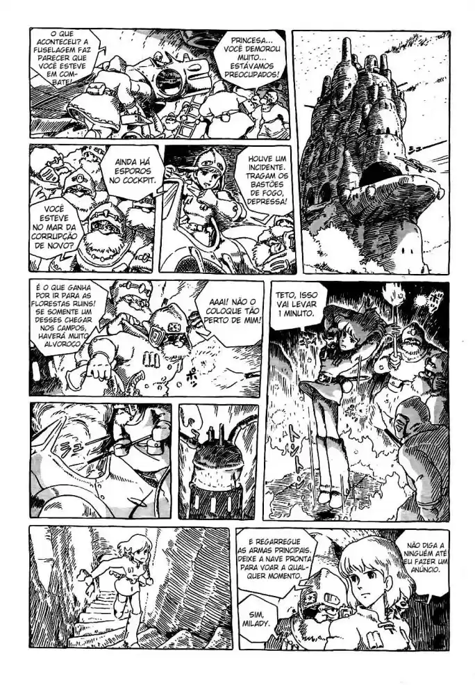 Read Kaze no Tani no Nausicaä (PT) Manga Online