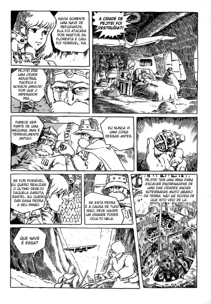 Read Kaze no Tani no Nausicaä (PT) Manga Online