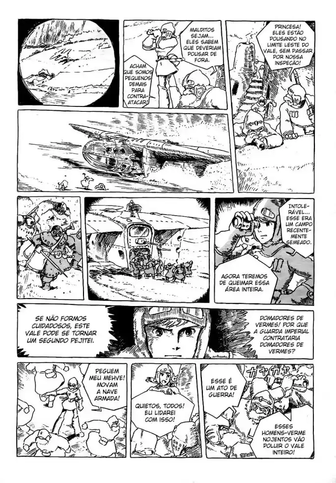 Read Kaze no Tani no Nausicaä (PT) Manga Online