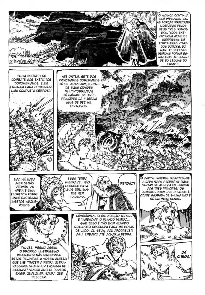 Read Kaze no Tani no Nausicaä (PT) Manga Online