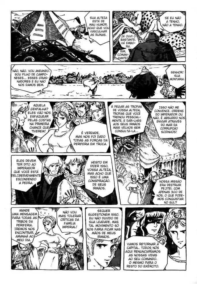 Read Kaze no Tani no Nausicaä (PT) Manga Online