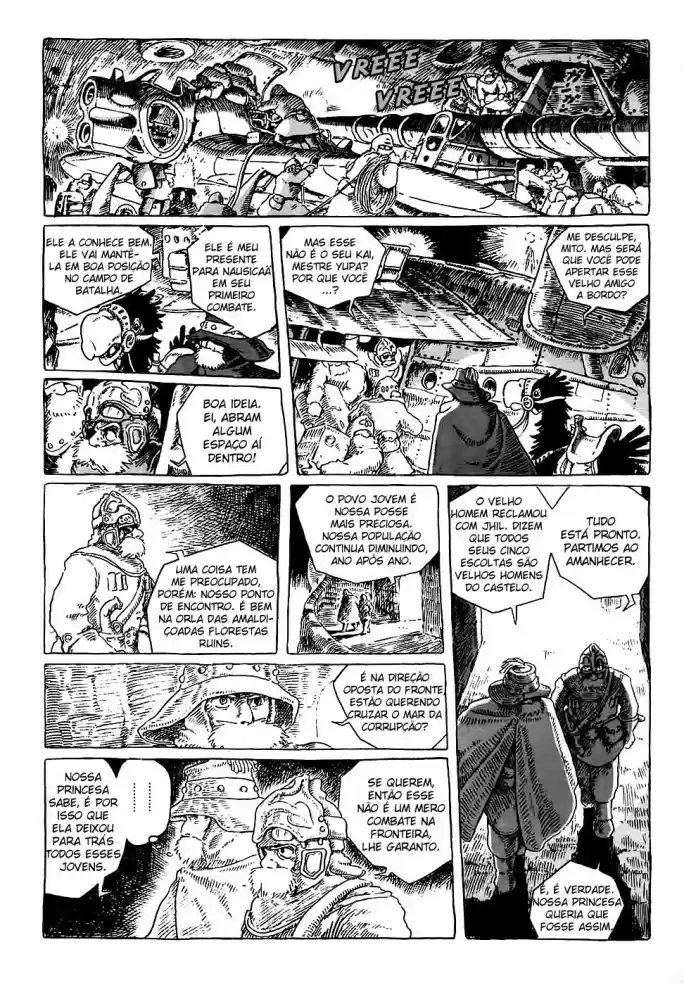 Read Kaze no Tani no Nausicaä (PT) Manga Online