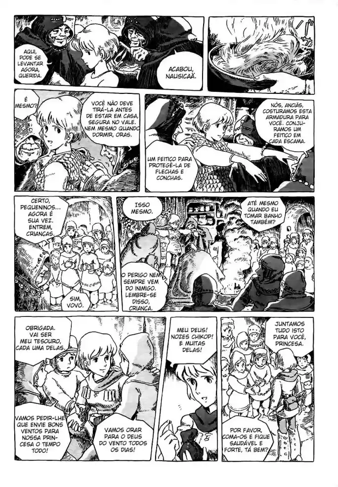 Read Kaze no Tani no Nausicaä (PT) Manga Online