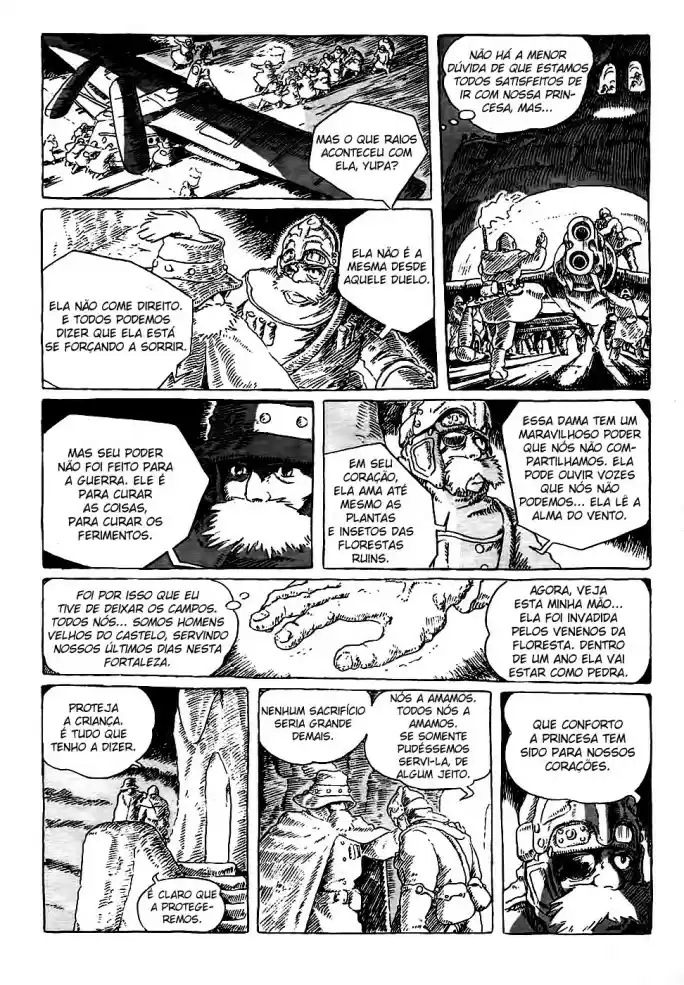 Read Kaze no Tani no Nausicaä (PT) Manga Online